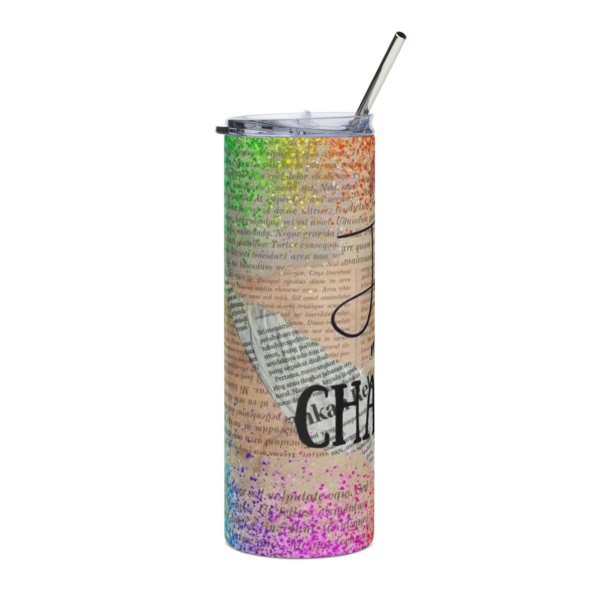 Just One More Chapter 20oz Skinny Tumbler