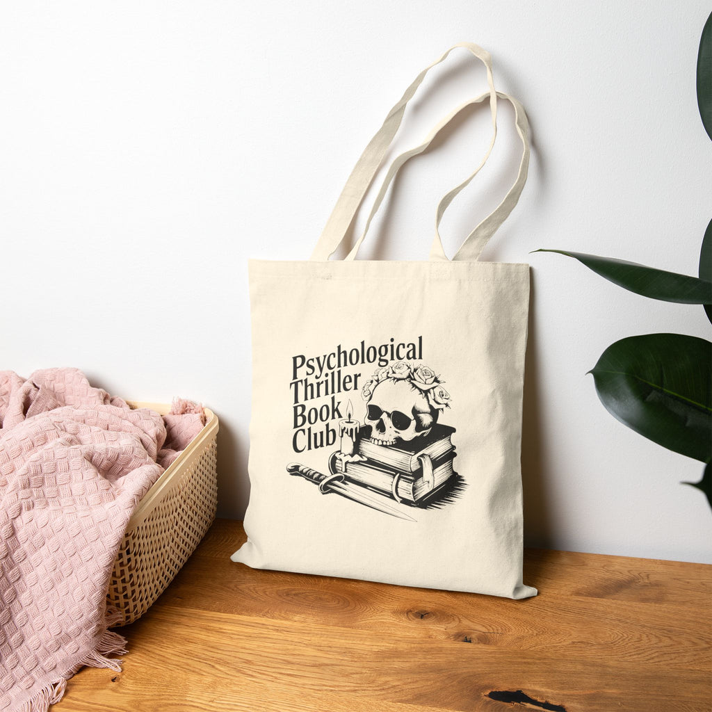 Psychological Thriller Book Club Tote Bag