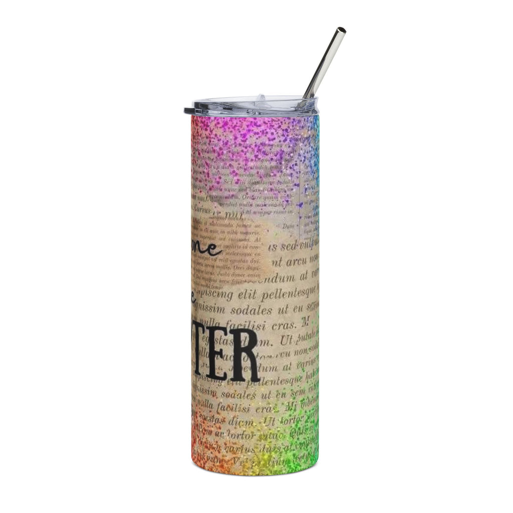 Just One More Chapter 20oz Skinny Tumbler