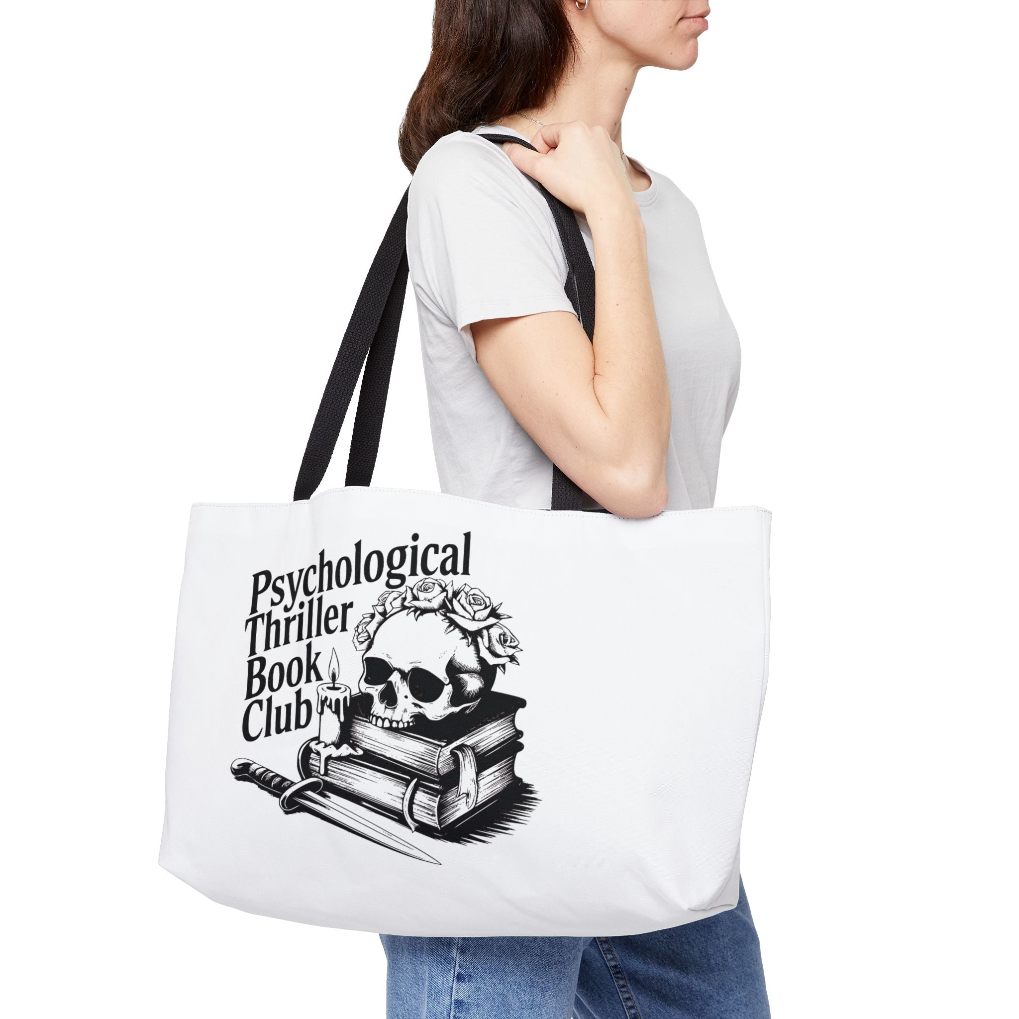 Psychological Thriller Book Club Weekender Bag