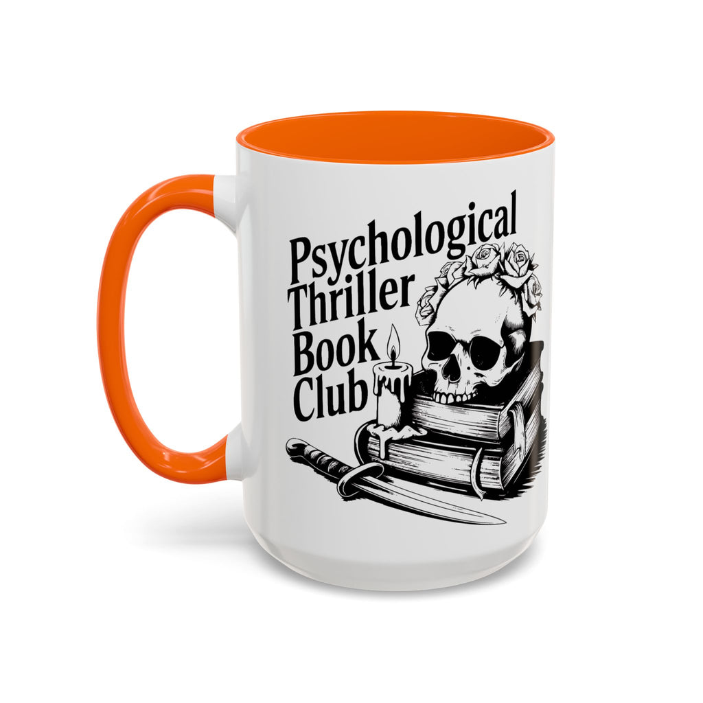 Psychological Thriller Book Club 15oz Coffee Mug