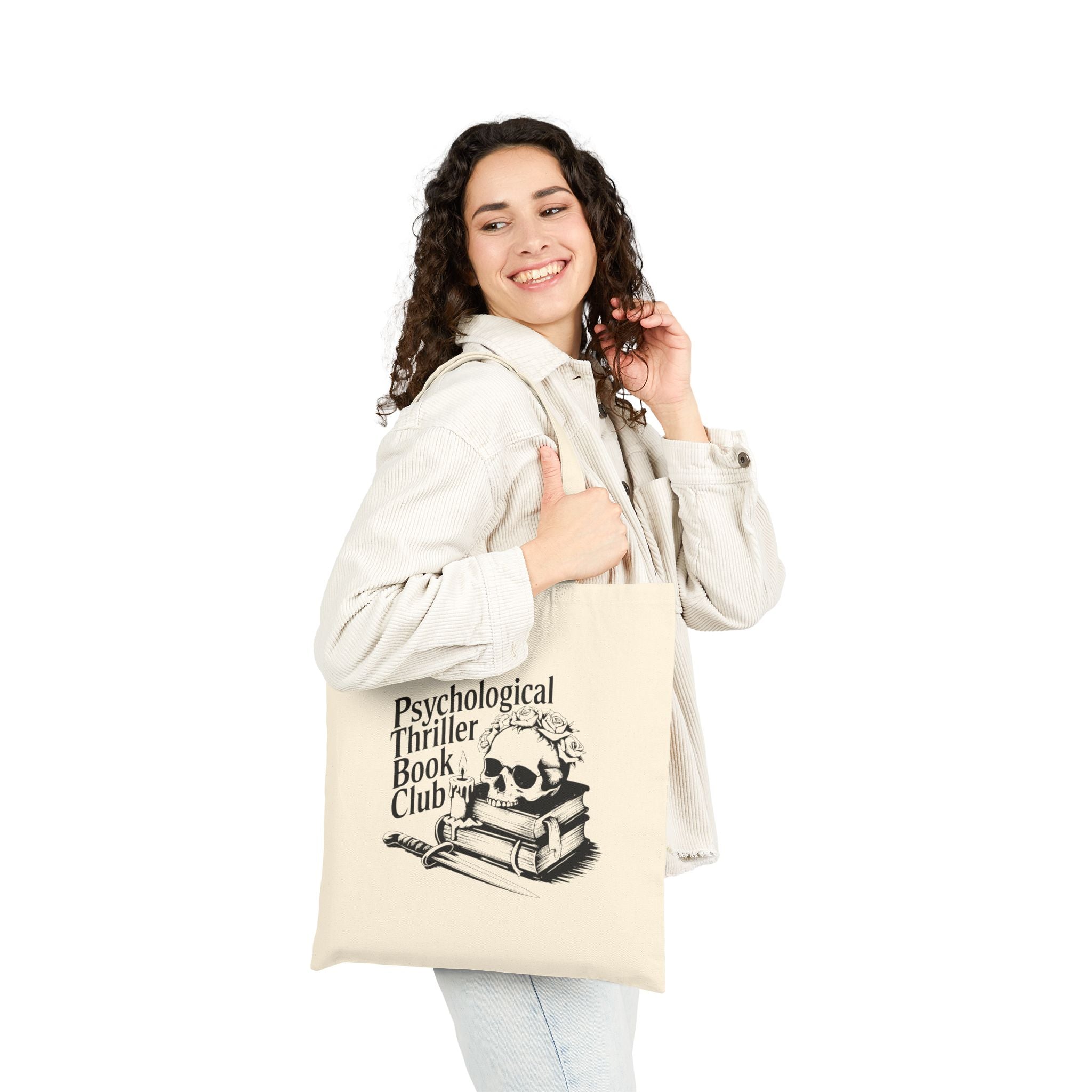 Psychological Thriller Book Club Tote Bag