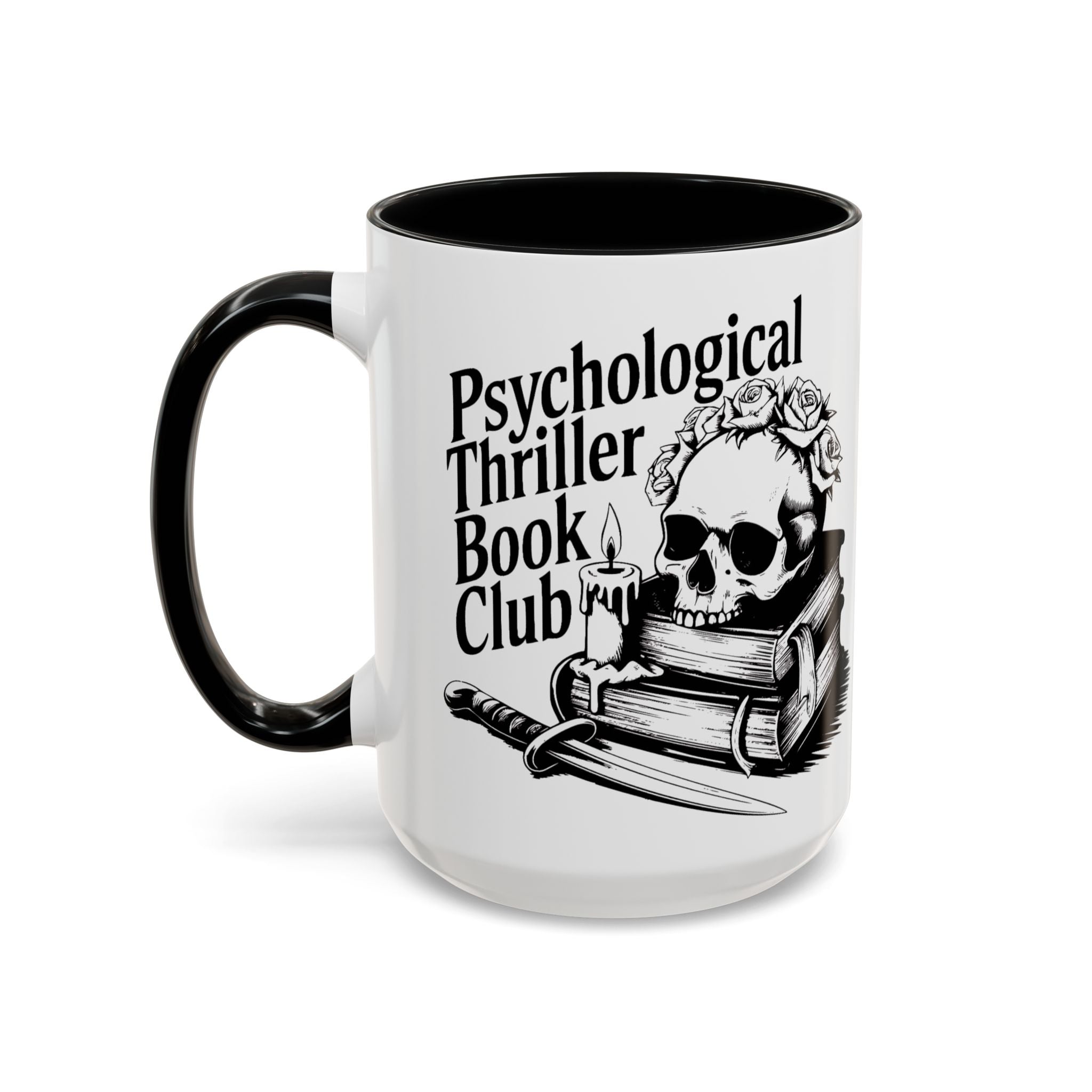 Psychological Thriller Book Club 15oz Coffee Mug