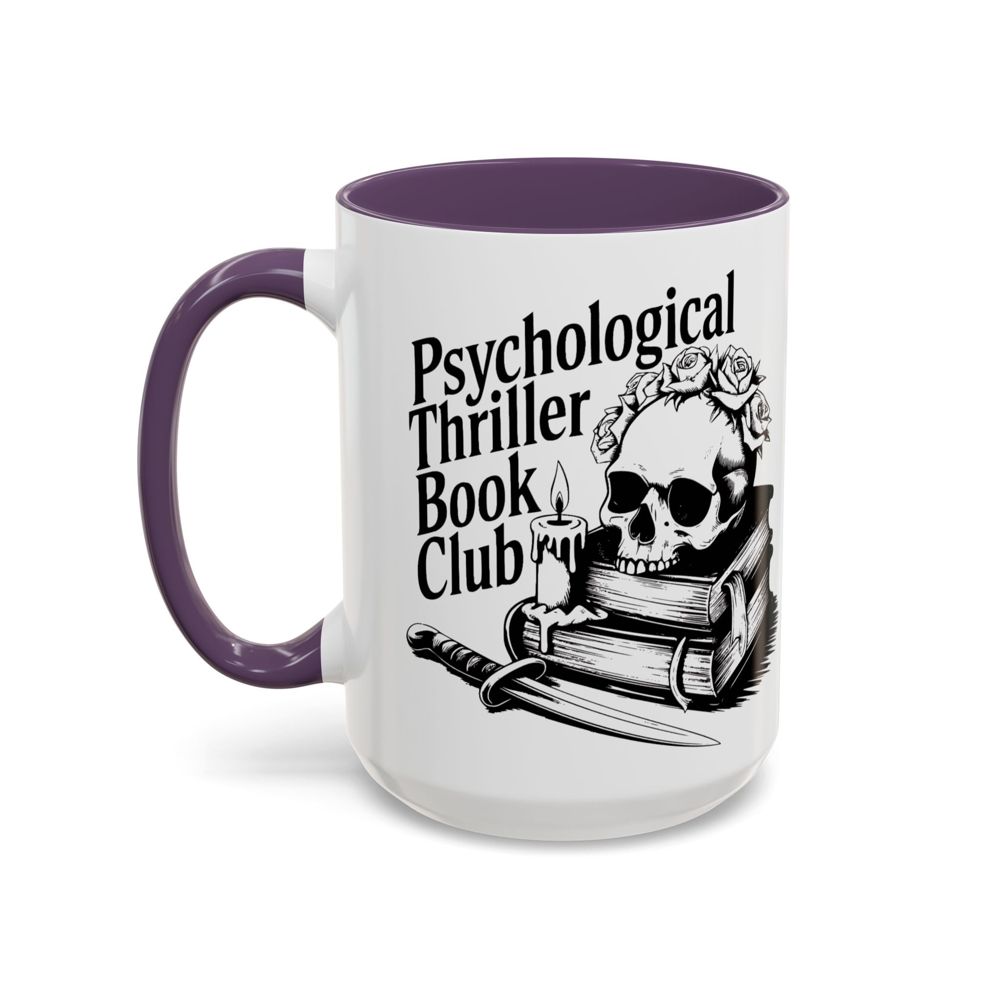 Psychological Thriller Book Club 15oz Coffee Mug