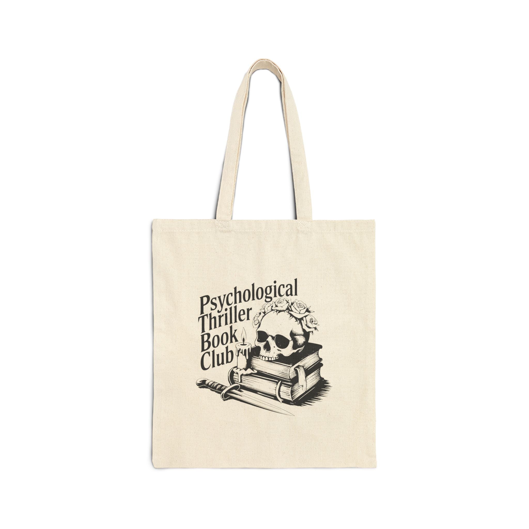 Psychological Thriller Book Club Tote Bag