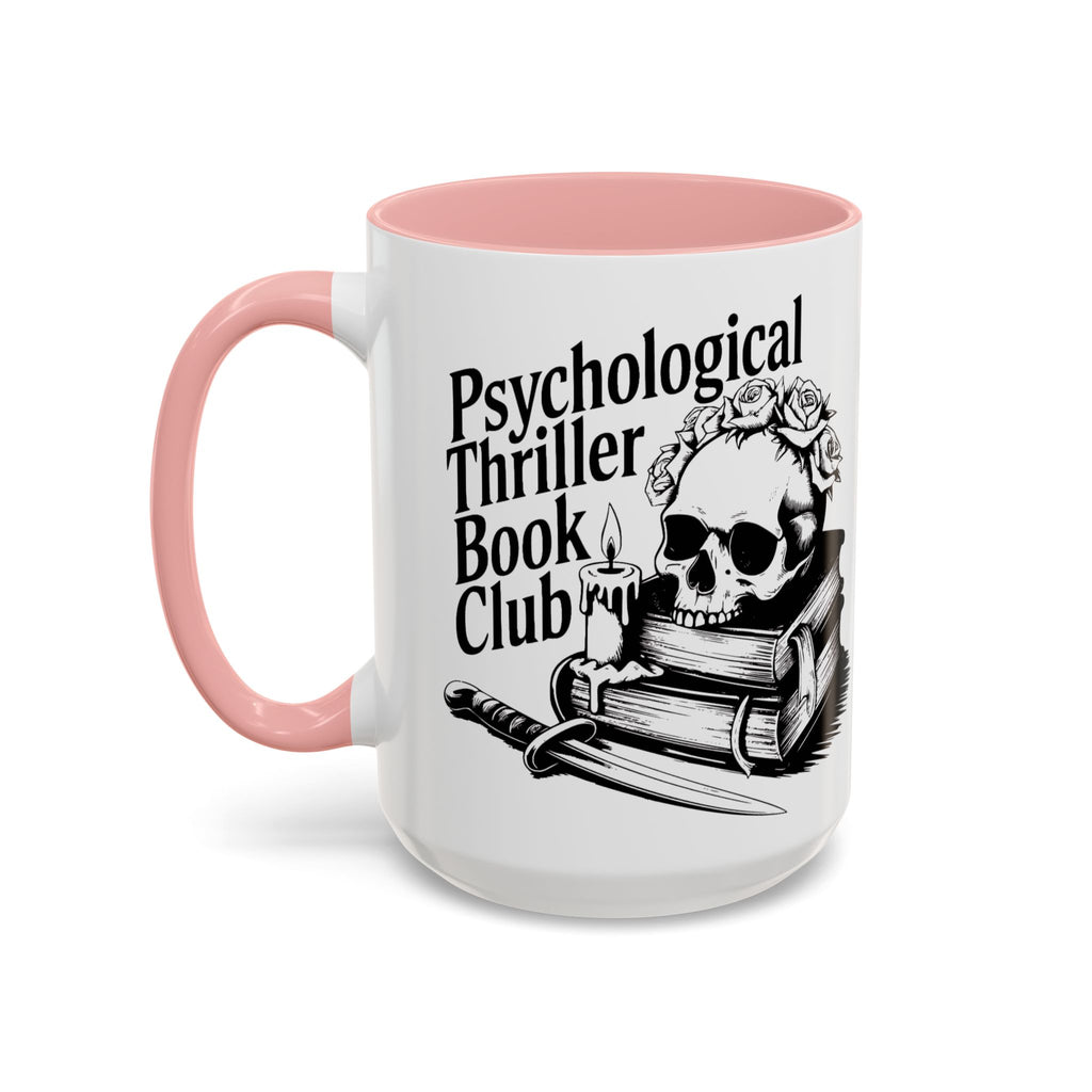 Psychological Thriller Book Club 15oz Coffee Mug