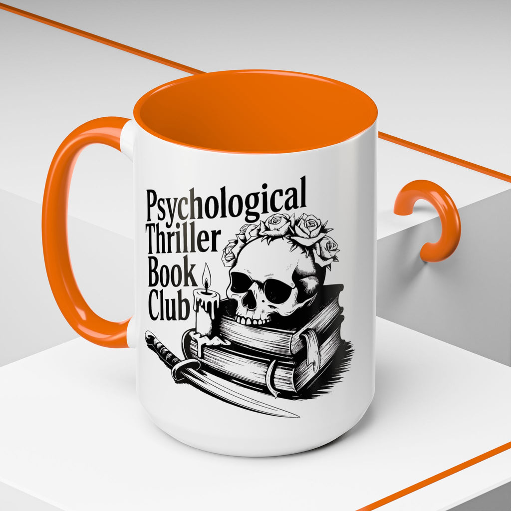 Psychological Thriller Book Club 15oz Coffee Mug