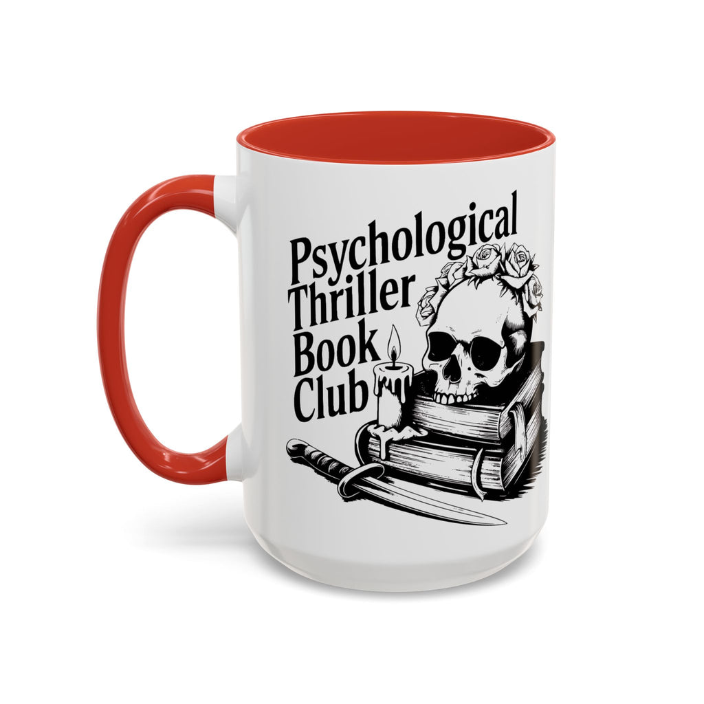 Psychological Thriller Book Club 15oz Coffee Mug