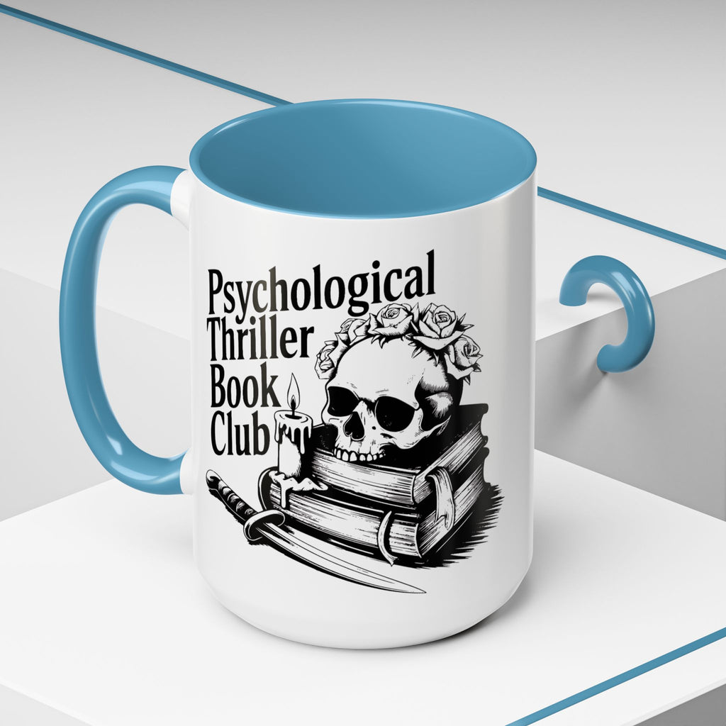 Psychological Thriller Book Club 15oz Coffee Mug