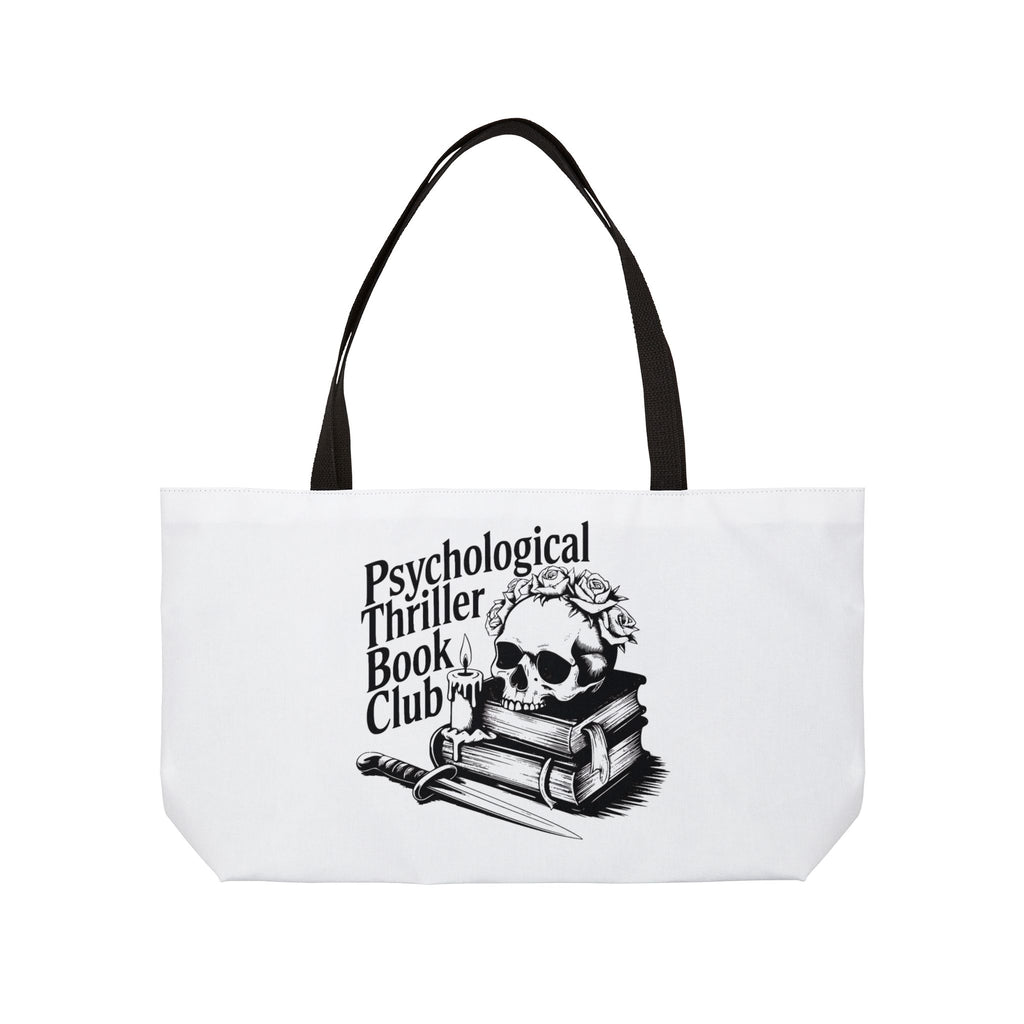 Psychological Thriller Book Club Weekender Bag