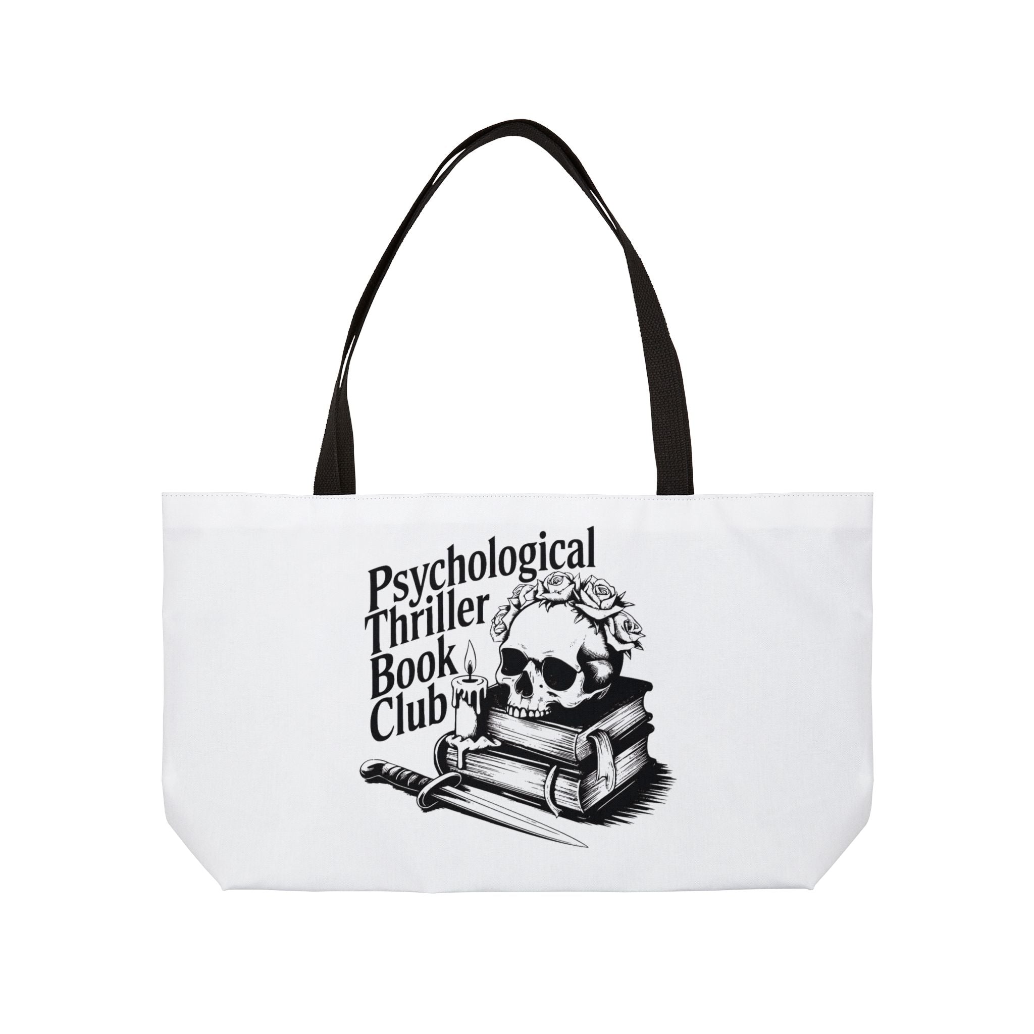 Psychological Thriller Book Club Weekender Bag