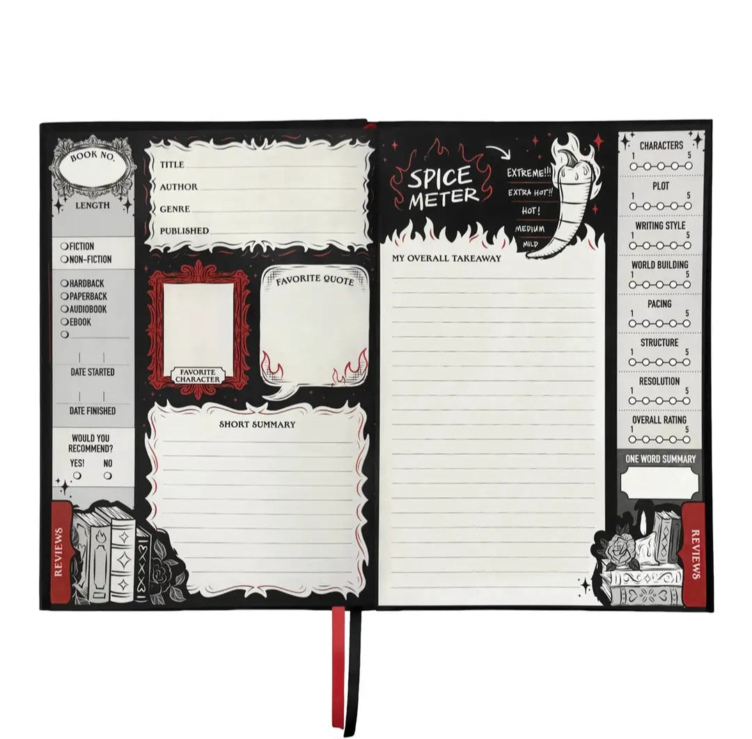 A Little Wicked Reading Journal
