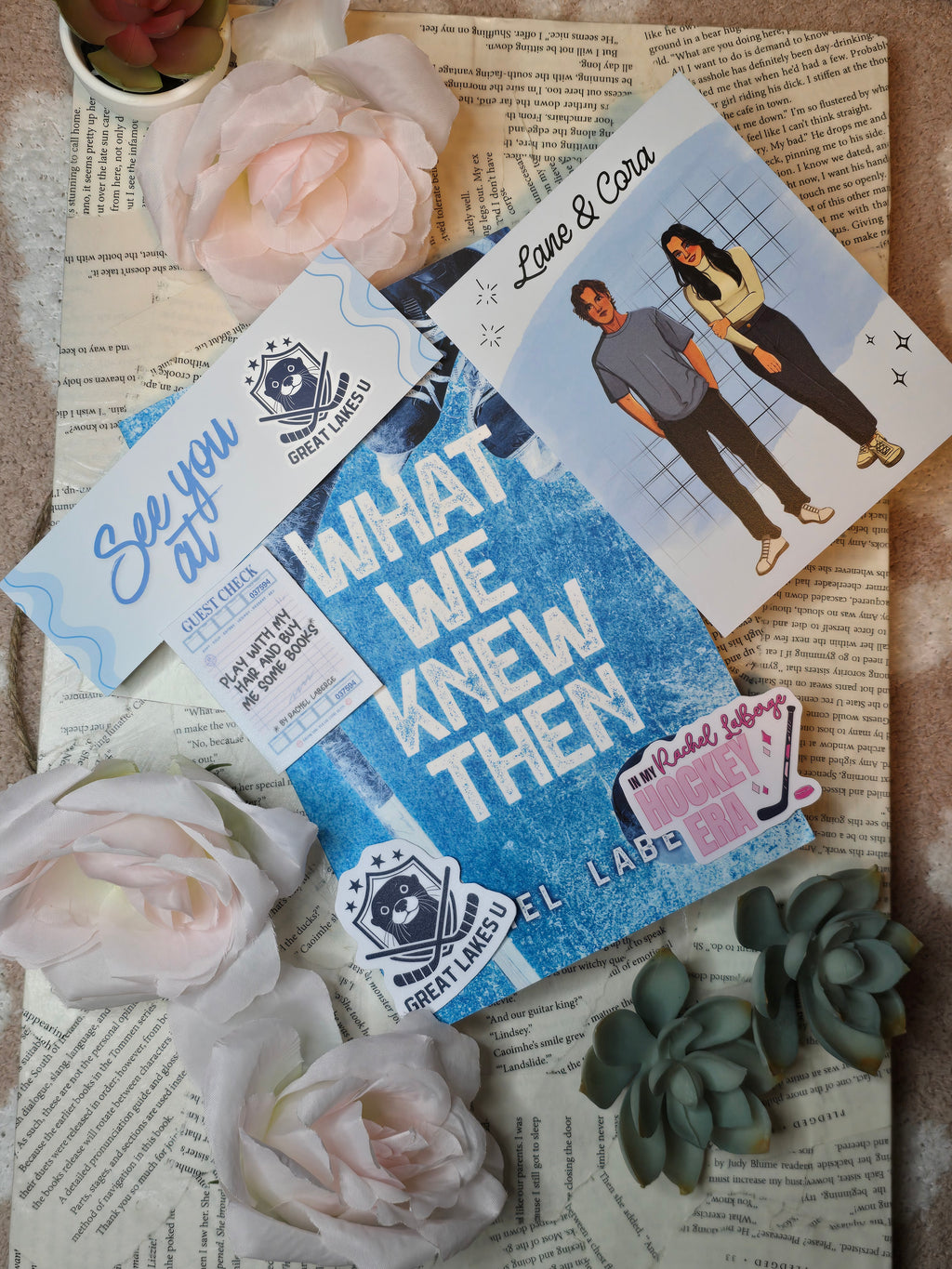 What We Knew Then- Rachel LaBerge *signed*