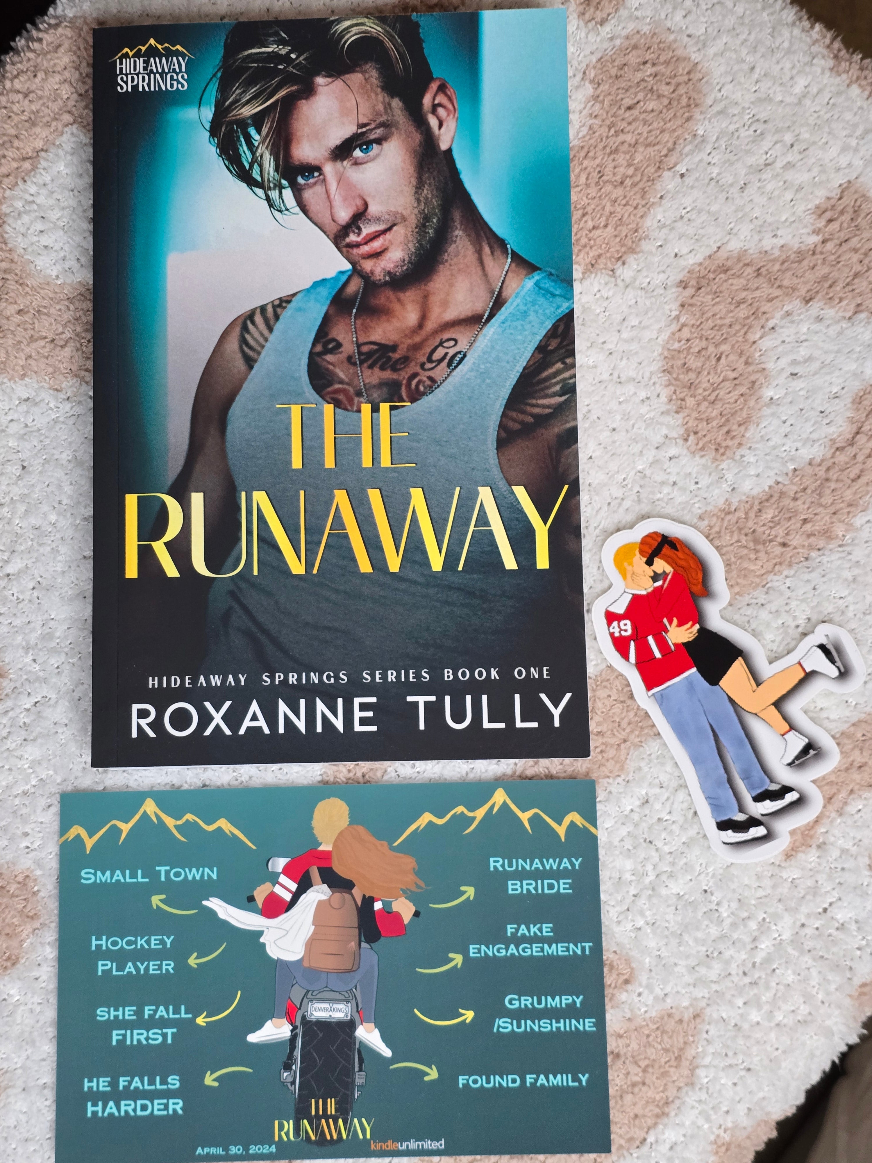 The Runaway- Roxanne Tully *signed OOP Indie Model Covers*