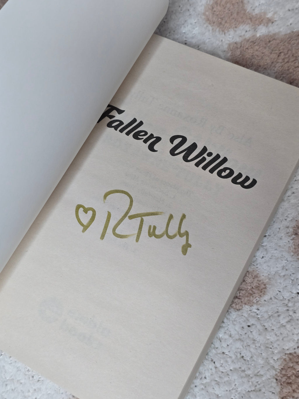 Fallen Willow- Roxanne Tully *signed*