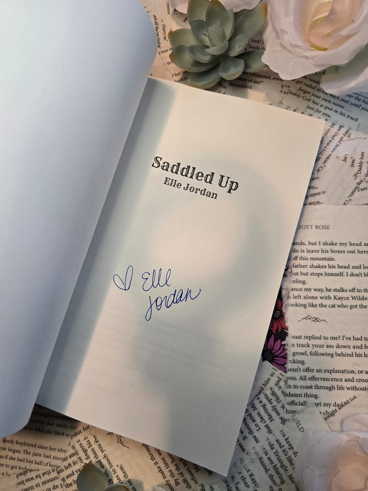 Saddled Up- Elle Jordan *signed*