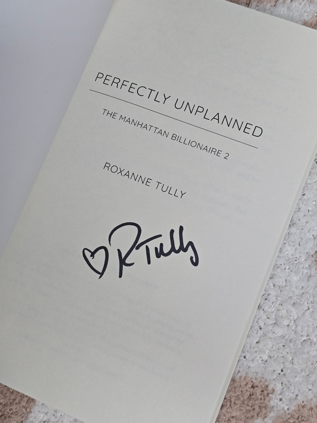 Perfectly Unplanned- Roxanne Tully
