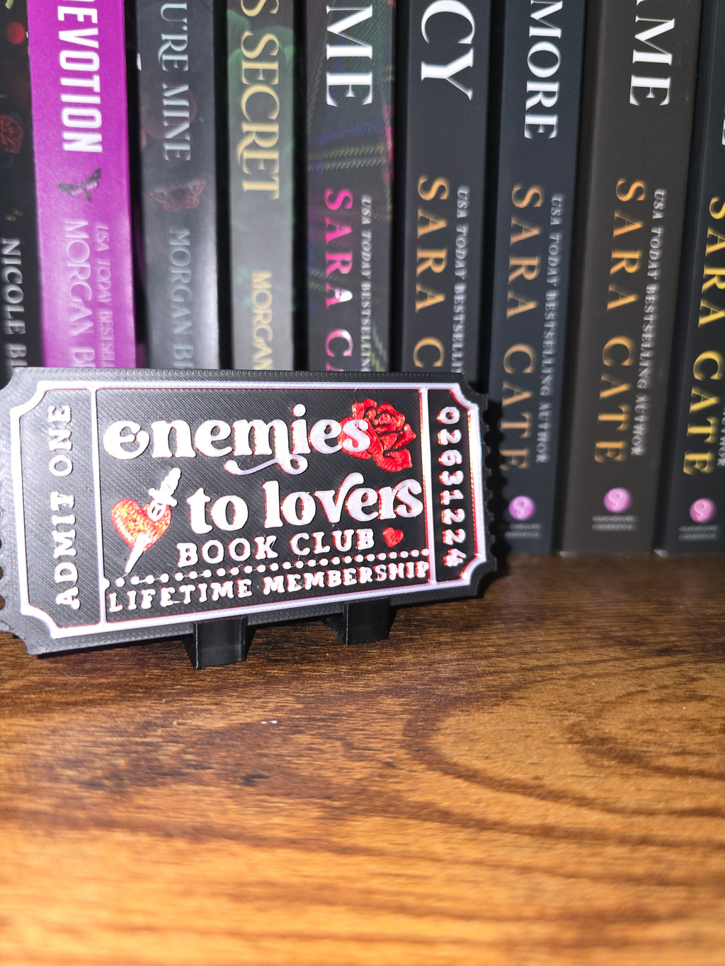 Trope Ticket Shelf Decor