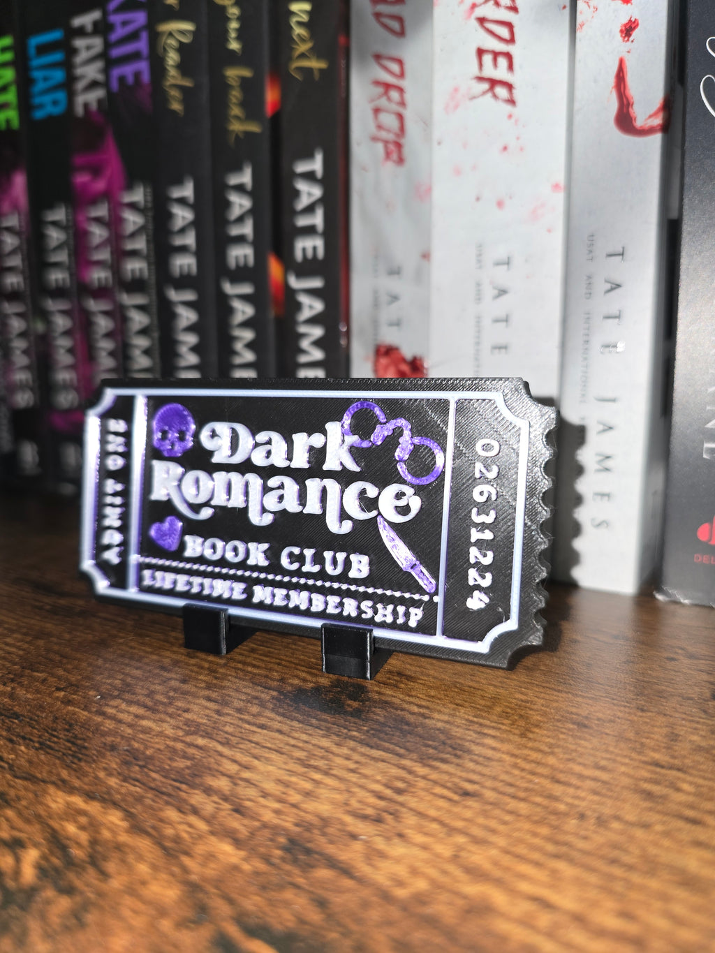 Trope Ticket Shelf Decor