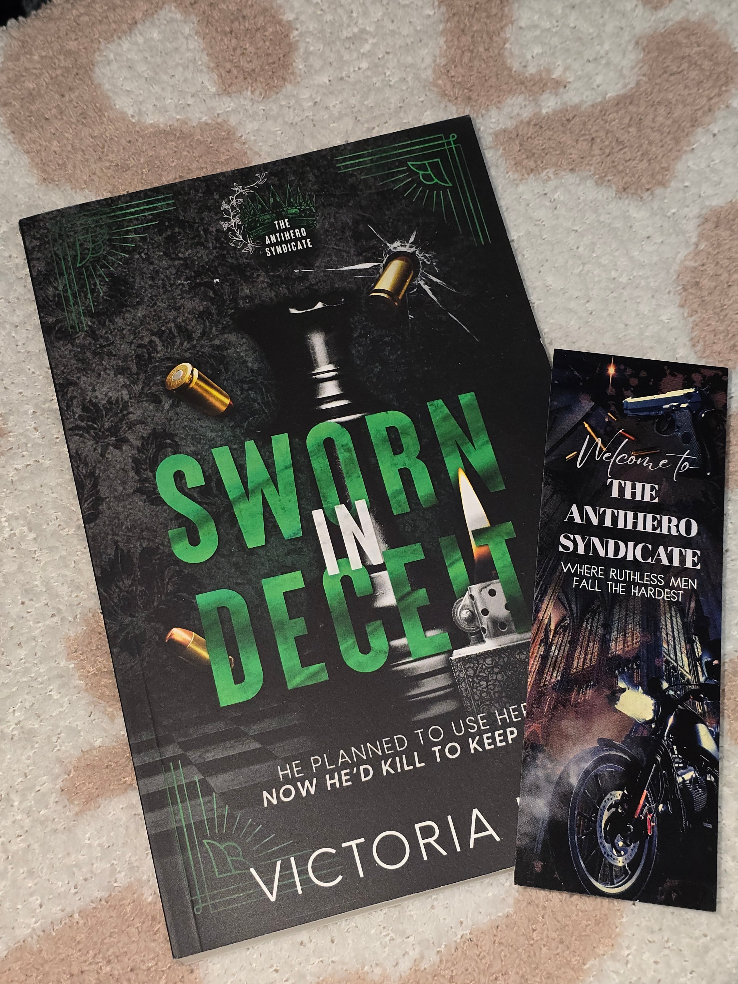 Sworn in Deceit- Victoria Lum *signed*