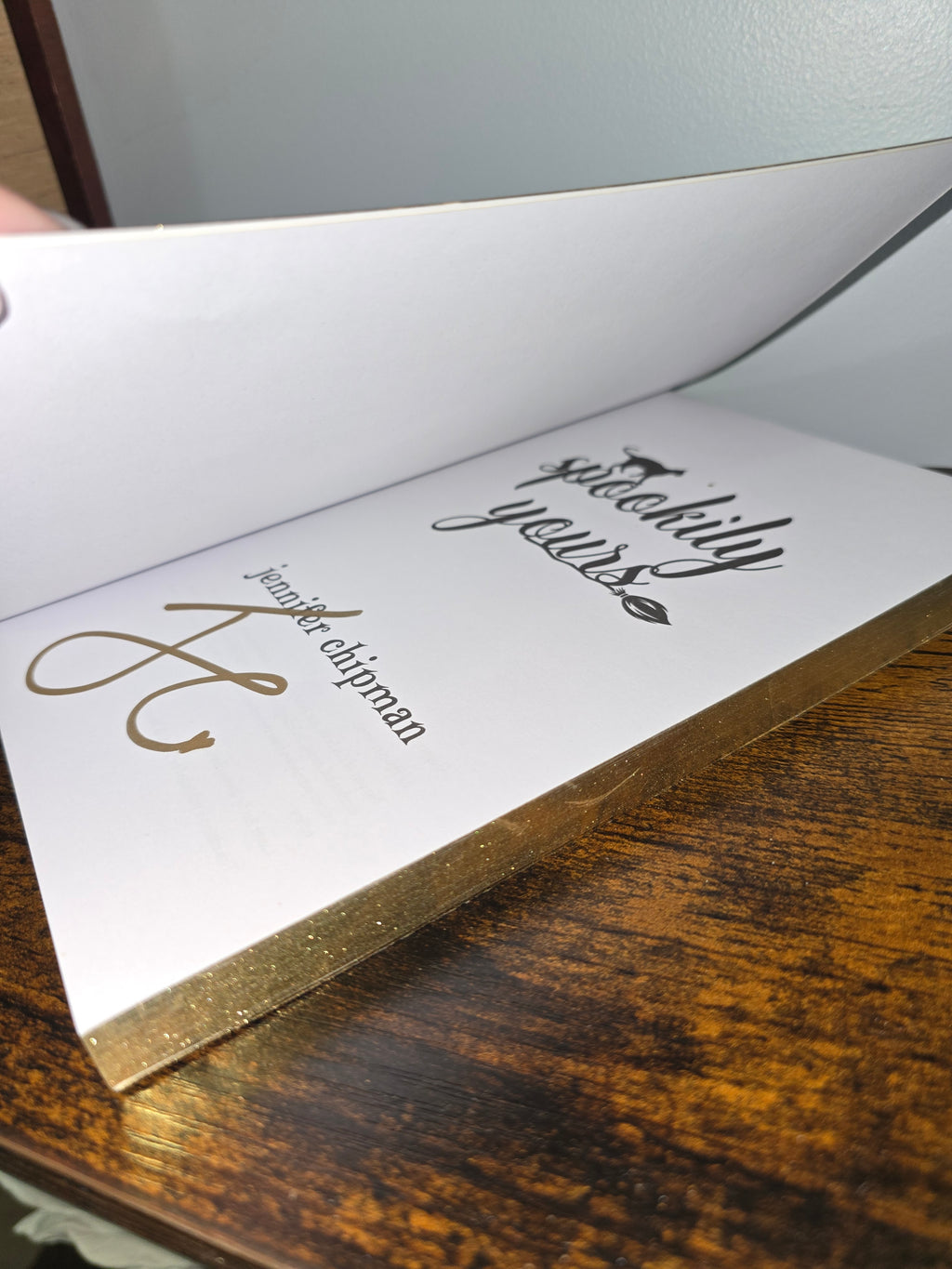 Spookily Yours- Jennifer Chipman *signed special edition*