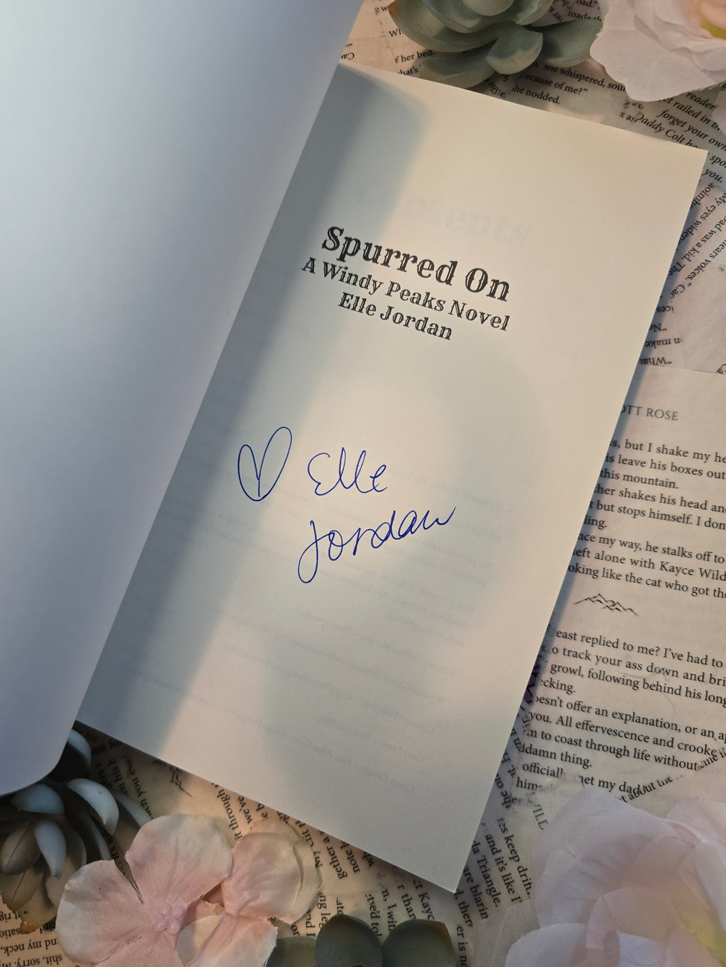 Spurred On- Elle Jordan *signed*