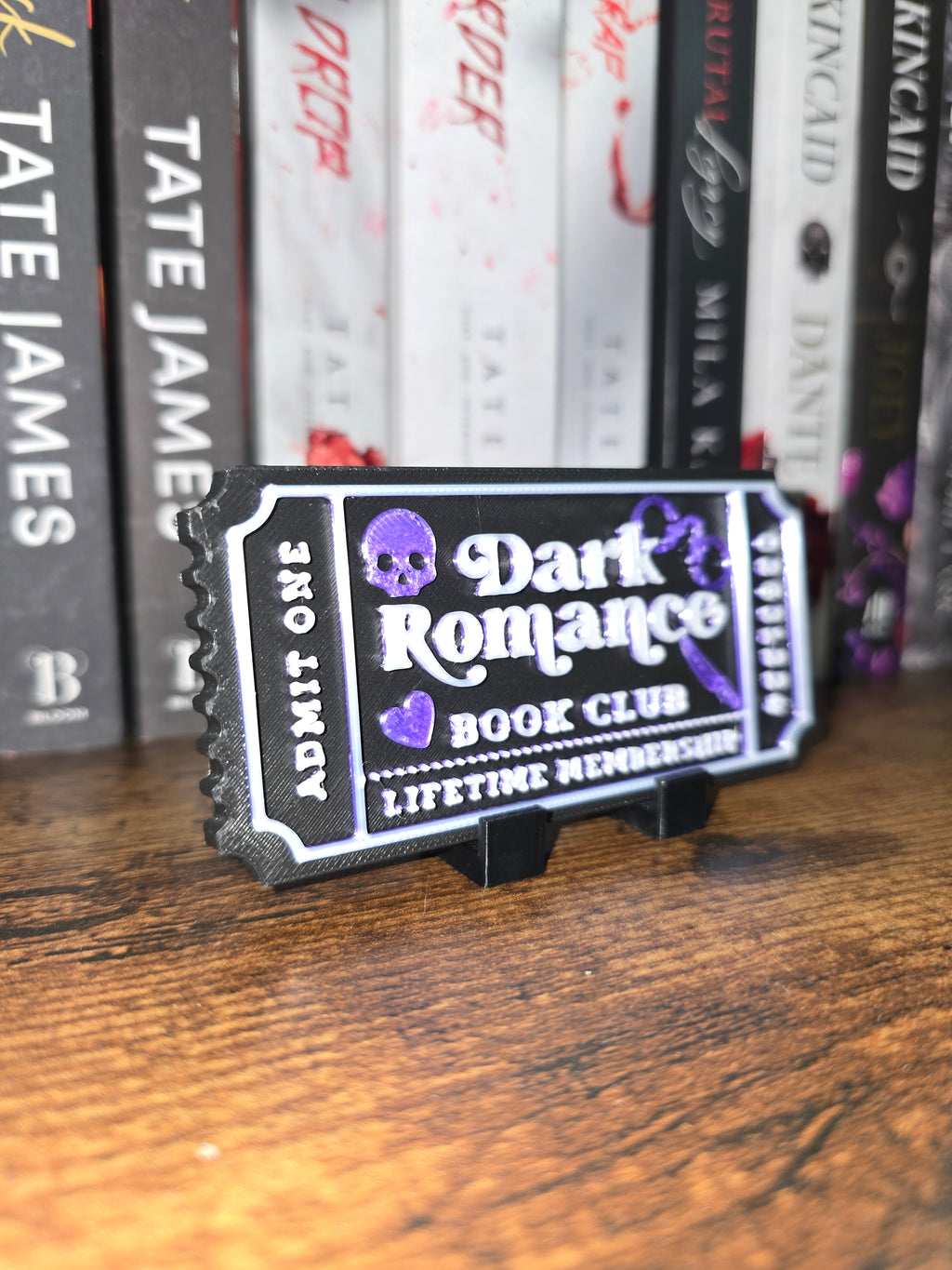 Trope Ticket Shelf Decor